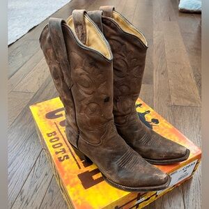 Brown Cowboy Boots